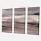 Designart - Purple Glam Storm III - Glam & Shabby Chic Premium Canvas Wall Art